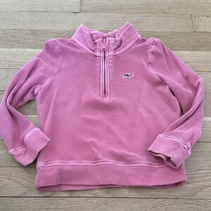 Vineyard Vines Nantucket Red Kids 1/4 Zip Pullover